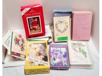 Assortment Of Vintage Greeting Cards Unused