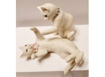 My Favorite! Lenox 'playing Pat-a-cake' Cat Collection