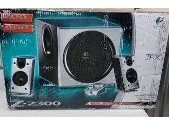 NIB Pair Of Logitech Z-2300 Speakers Excellent Condition !