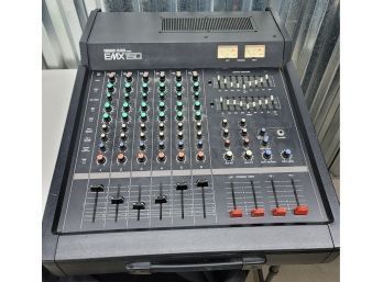Yamaha EMX 150 6 Channel Integrated Mixer With Cover Works Great!