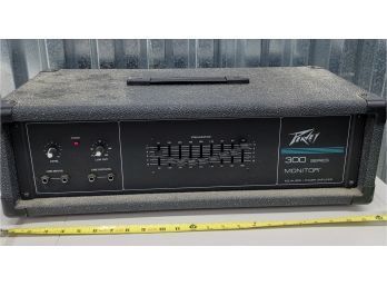 Peavy 300 Series Monitor Equalizer/power Amp Works Great!