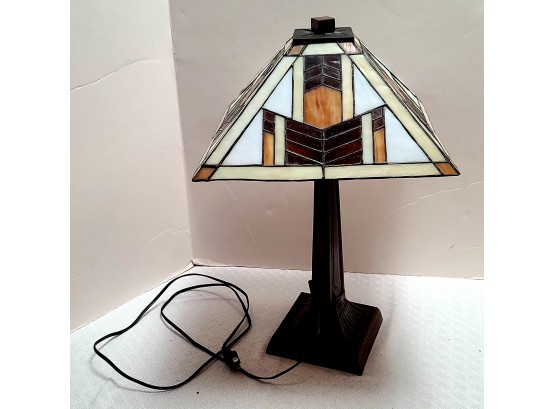 Stained Glass Look Lamp