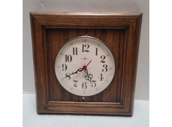 Vintage Howard Miller Wall Clock STILL TICKING