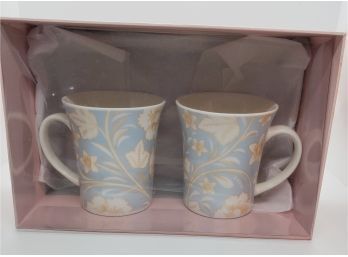 NIB Grace Tea Ware Set Of Two Mugs