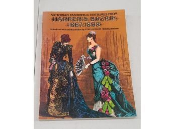 1974 Harper's Bazar Victorian Fashion Book