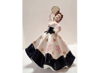 GORGEOUS Vintage Flamenco Dancer Large Figurine