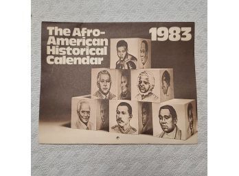 1983 The Afro-American Historical Calendar