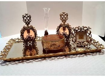 THE MOST BEAUTIFUL VINTAGE VANITY SET WE HAVE EVER SEEN