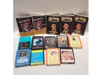 Dean Martin DVDs And 8 Tracks