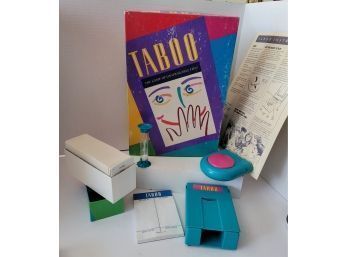 I Used To Love This Game! Vtg. 1989 Milton Bradley Taboo Game Excellent Condition