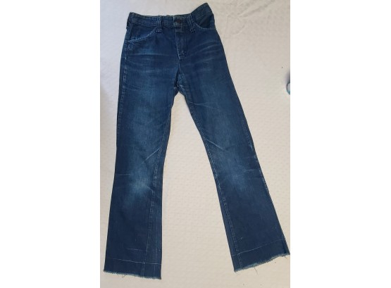 YOU BETCHER BUNS THESE ARE ORIGINAL 197OS Stretch Denim Bellbottom Jeans