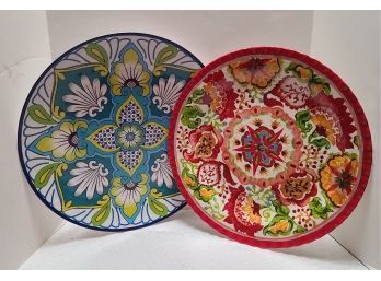 PARTY TIME Large Melamine Platters