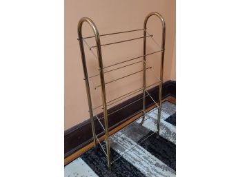 Vintage Brass Shoe Rack To Show Off That Collection