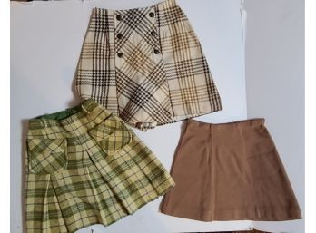 SO FRIGGIN CUTE 2 1960S Skirts And 1 Union Label Skorts
