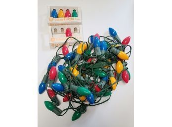 Vintage Glow Rite Outdoor Christmas Bulbs YOU CANT SAY NO