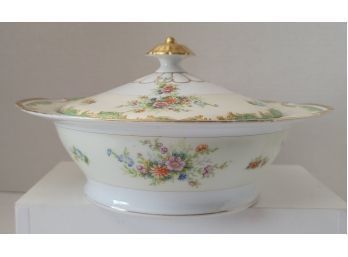 Gorgeous MC Covered Serving Dish Empress China  AMAZING CONDITION!