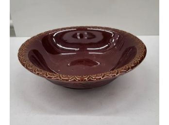 Vintage Mccoy Pottery Large Bowl 3.5x12'