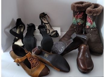 Shoe And Boot Lot Incl Steve Madden Some Nwot Sizes 8-9