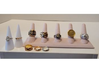 A Ring For Every Finger! Incl Milor Italy And Monet