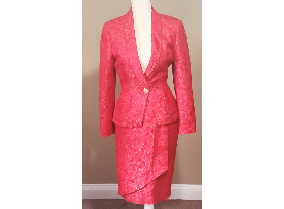 Absurdly Gorgeous And Like New Vintage Valentino Night 2 Piece Suit Dress Euro 40 US 6