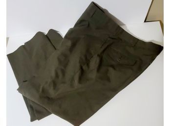 Vintage Military Pants 36R Tropical Green NOS