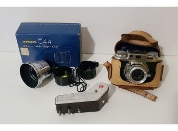 Vintage Bolsey Camera And More