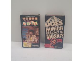Frank Zappa VHS Tapes