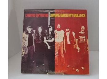 Vintage 1976 Lynyrd Skynyrd Gimme Back My Bullets Vinyl LP Tested Good Condition