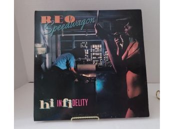 Vintage 1980 REO Speedwagon Hi Infidelity Vinyl LP Tested Good Condition