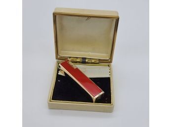Vintage Red Nesor Lighter