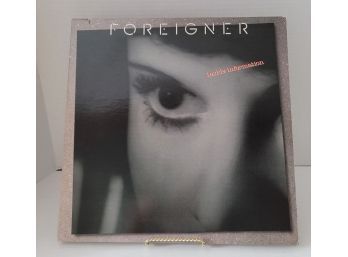 Vintage 1987 Foreigner Inside Information Vinyl LP Tested Good Condition