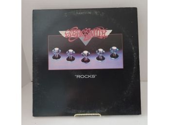 Vintage 1976 Aerosmith 'rocks' Vinyl LP Tested Good Condition