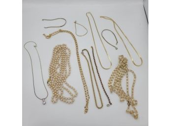 Vintage Necklace And Bracelet Collection