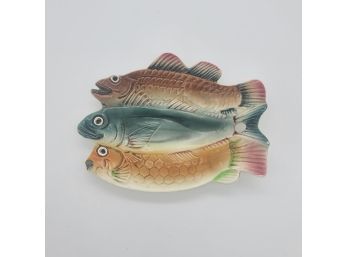 Vintage Japan Fish Small Plate