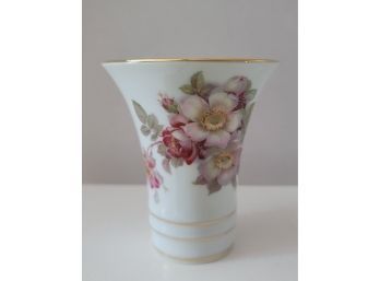 Vintage MCM Schumann Bavaria Wild Rose Petite Vase Excellent Condition 4inh