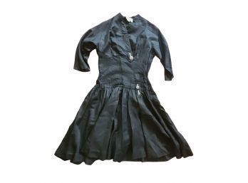 1940s Helen Nash Black Dress PICS DONT DO HER JUSTICE