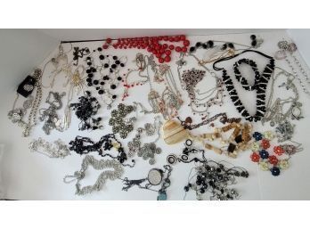 The Motherlode Lot Of Jewelry! Over 30 Sets With Matching Earrings!
