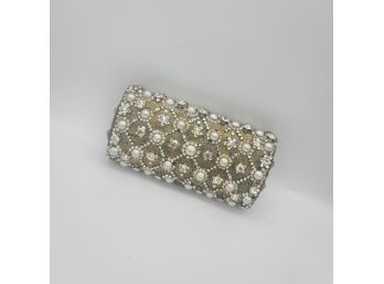 Now That's A Clutch Vintage Italy Rhinestone Bag