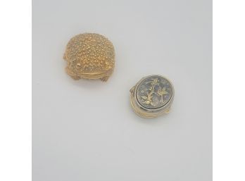 Damascene AND OMGOODNESS THAT TOAD TRINKET PILL BOX