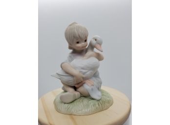 'Please Stay Near' Vtg Lefton Figurine