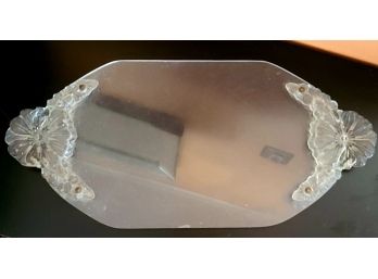 Vintage Clear Lucite Vanity Tray