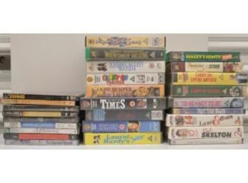 DVDs And VHS Tapes