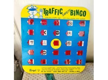1950s 60s Traffic Safety Bingo Car Game SO CUTE