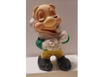 Vintage 60s Walt Disney Productions Bashful Squeaky Rubber Toy Made In Italy In Great Vintage Condition!