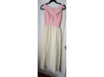Save This Dress! Vtg 20s-30s Lord & Taylor 5th Ave Chiffon & Silk? Maxi Dress