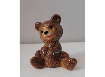 Adorable MC Goebel Teddy Bear Figurine 3inh Excellent Condition