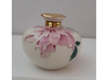 Beautiful Vintage Lenox Barrington Collection Chatsworth Perfume Bottle Excellent Condition 3x3x3
