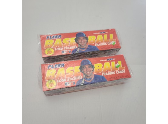 2 More Boxes Of 1989 Fleer Sealed Baseball Cards