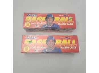 2 Boxes Of Sealed 1989 Fleer Baseball Cards