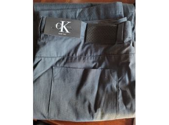 NWT Women's Calvin Klein Casual Cotton Pants Size 36x34